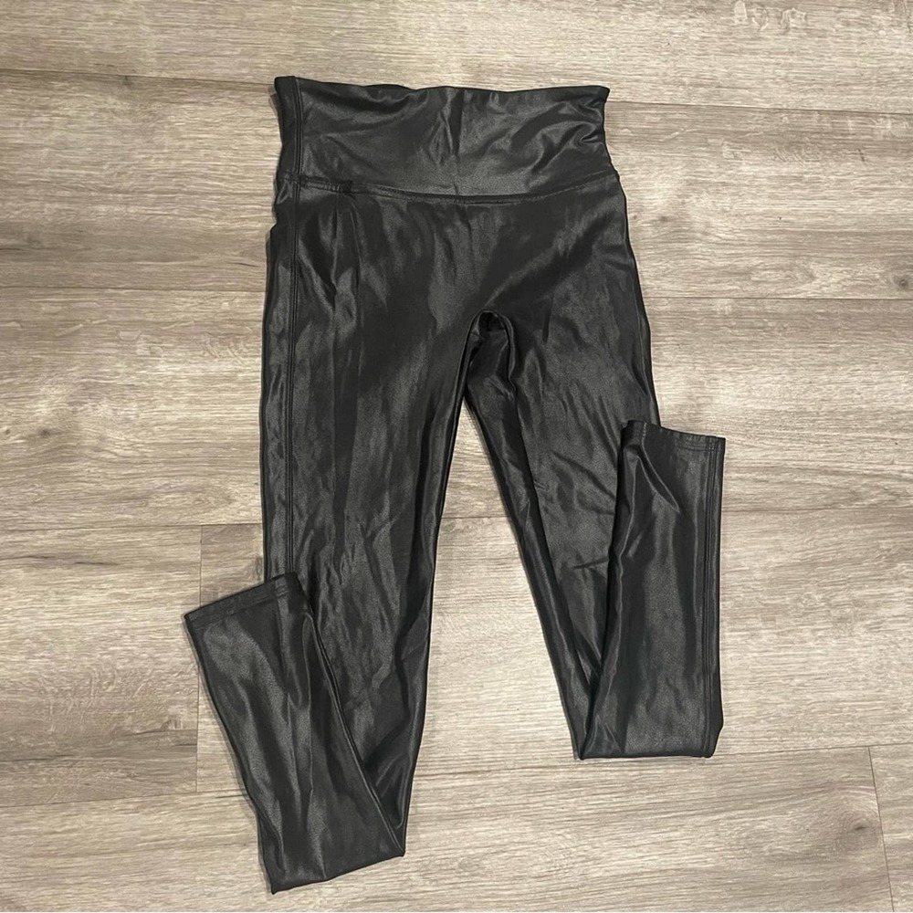 SPANX Faux Leather Leggings - Picture 2 of 6